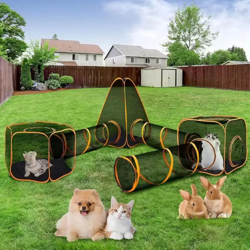 Pet Cat and Dog Tunnel Tent