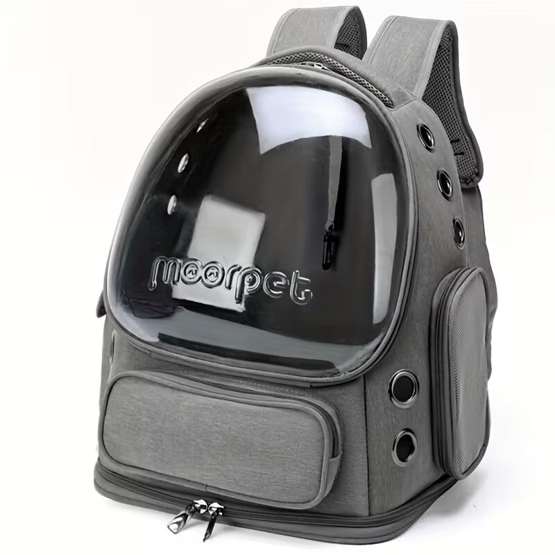 Space Capsule Pet Backpack Carrier for Cats and Small Dogs