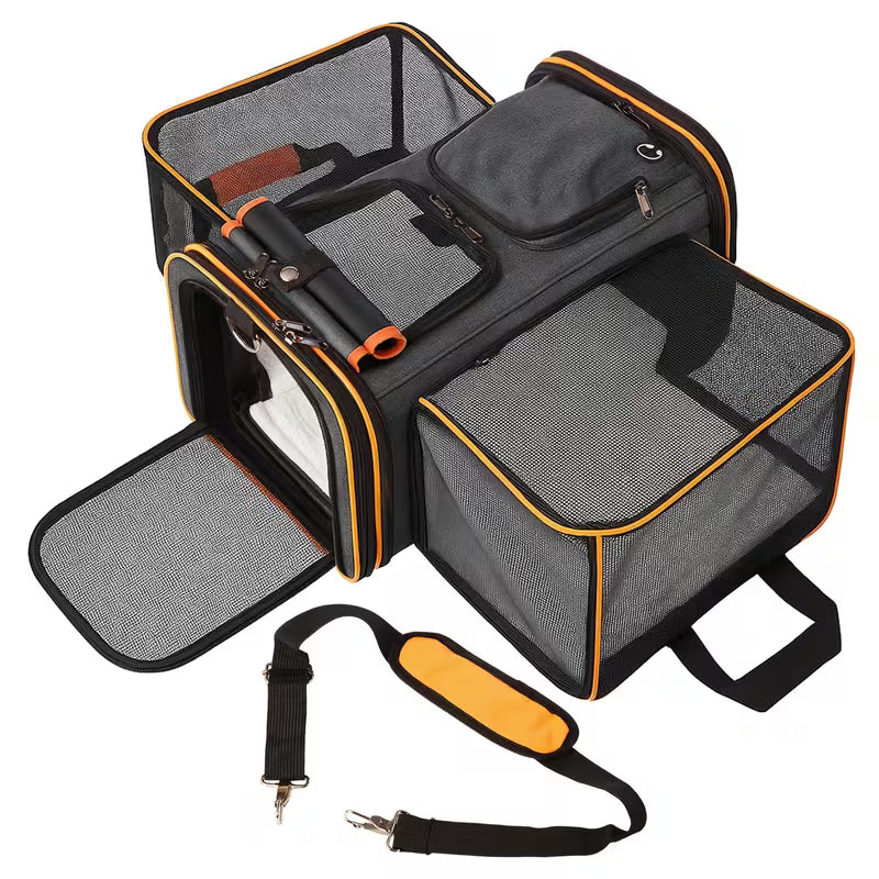 Soft Sided Portable Cat Carrier