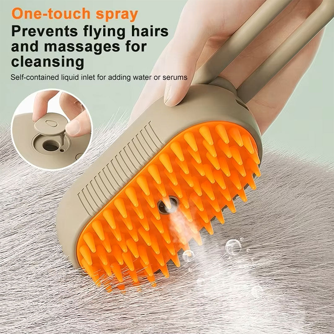 Pet Steam Spray Comb