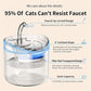 Capacity Pet Fountain with Cat-Shaped Spout