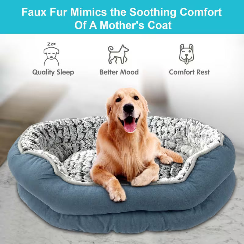 Dog Bed - Washable Rectangle Beds