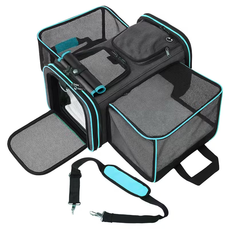Soft Sided Portable Cat Carrier