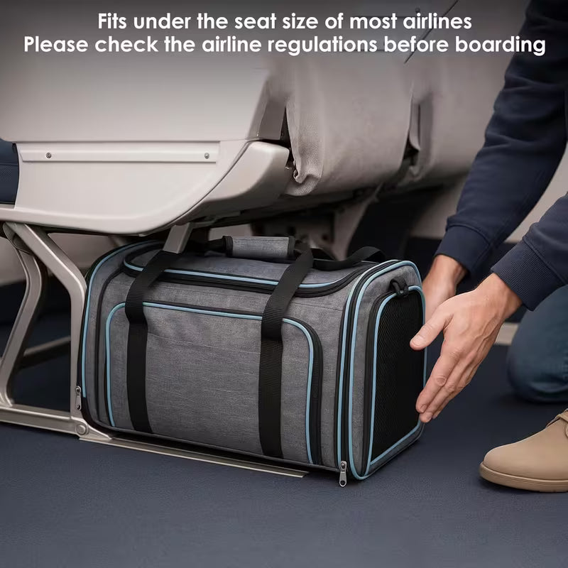 Expandable Cat Travel Carrier