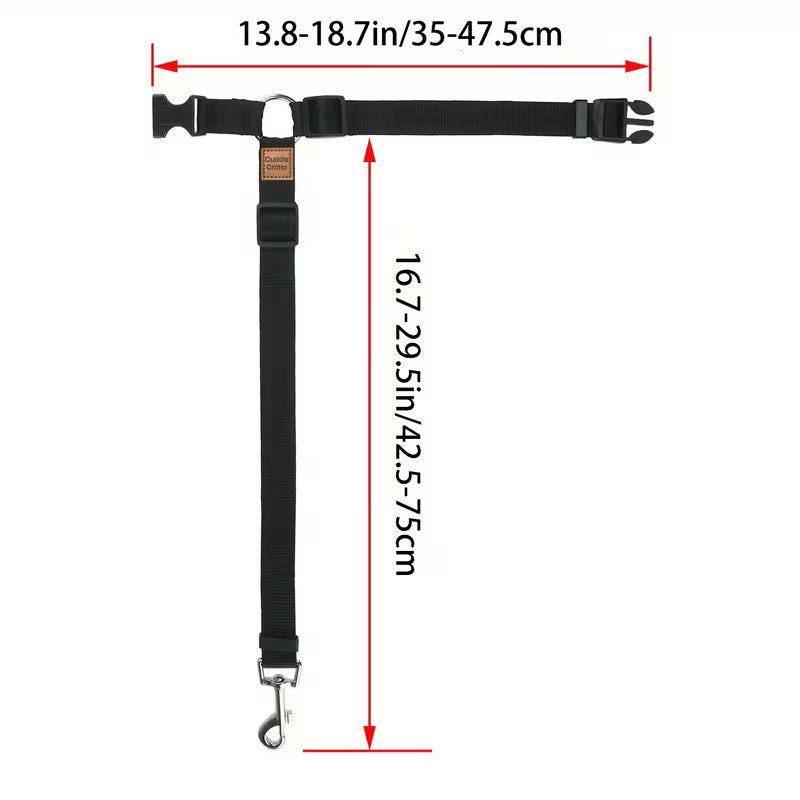 Retractable Pet Car Seat Belt for Dogs & Cats