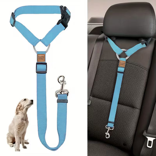 Retractable Pet Car Seat Belt for Dogs & Cats