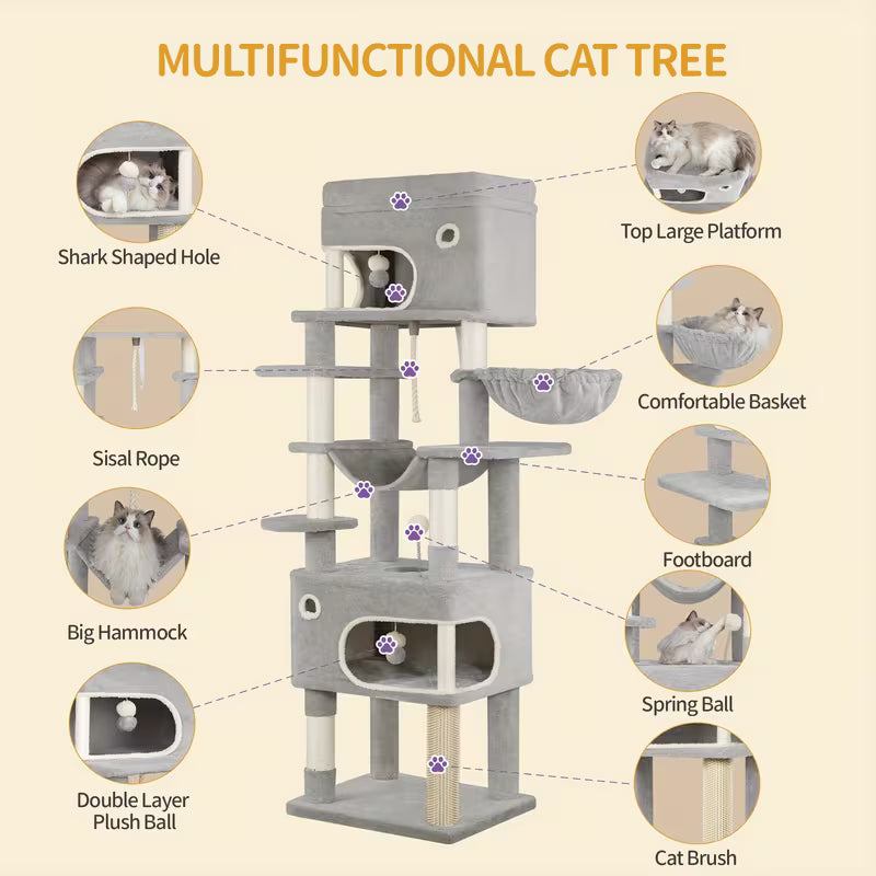 Cat Scratching Post With Large Platform