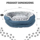Dog Bed - Washable Rectangle Beds