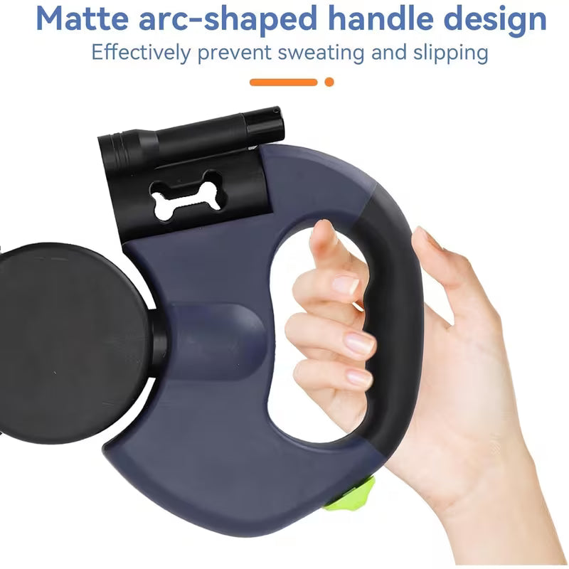 Double Dog Leash Dual Retractable