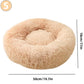 Plush Donut Pet Bed