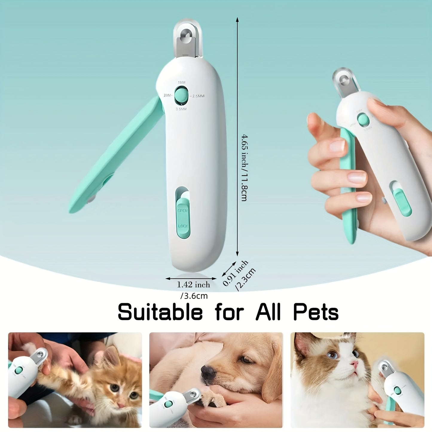 Adjustable Aperture Nail Clipper
