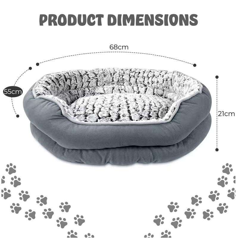 Dog Bed - Washable Rectangle Beds