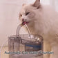 Capacity Pet Fountain with Cat-Shaped Spout